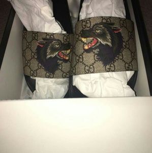 Gucci Wolf Sandals